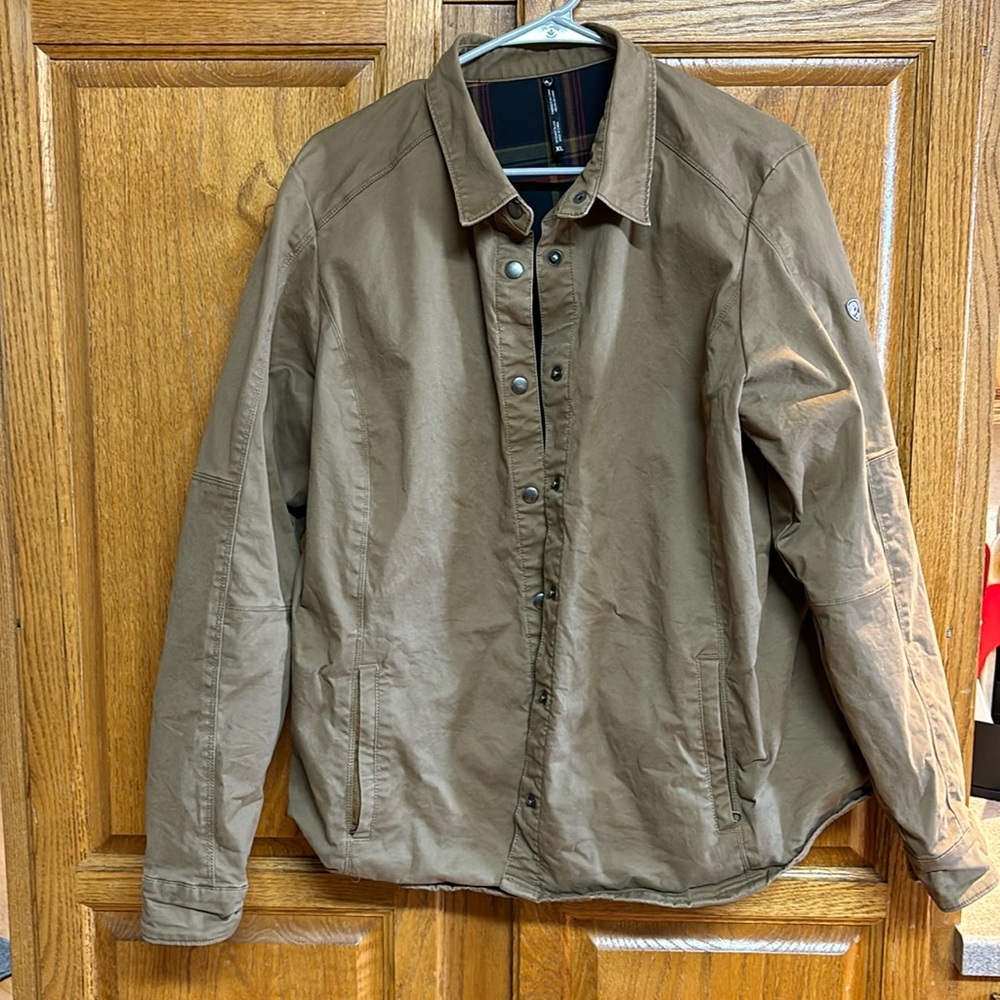 Kuhl Womens Generatr Shirt Jacket flannel lined. XL
